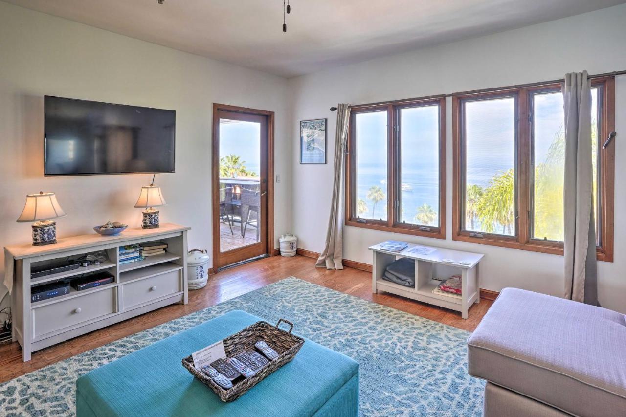 Quiet Avalon Getaway Villa With Ocean View And Balcony מראה חיצוני תמונה